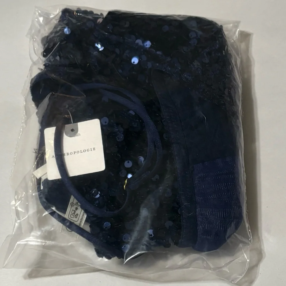 NWT Anthropologie The Eve Sequin Bralette, L - Picture 12 of 12
